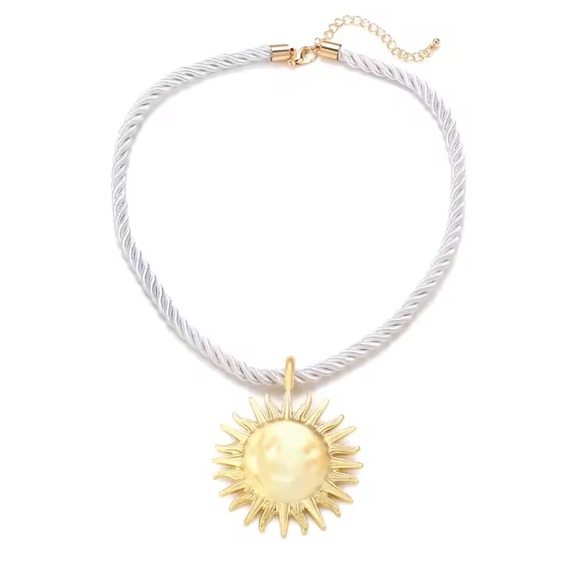 Zara Sun Gold Necklace - Picture 11 of 11